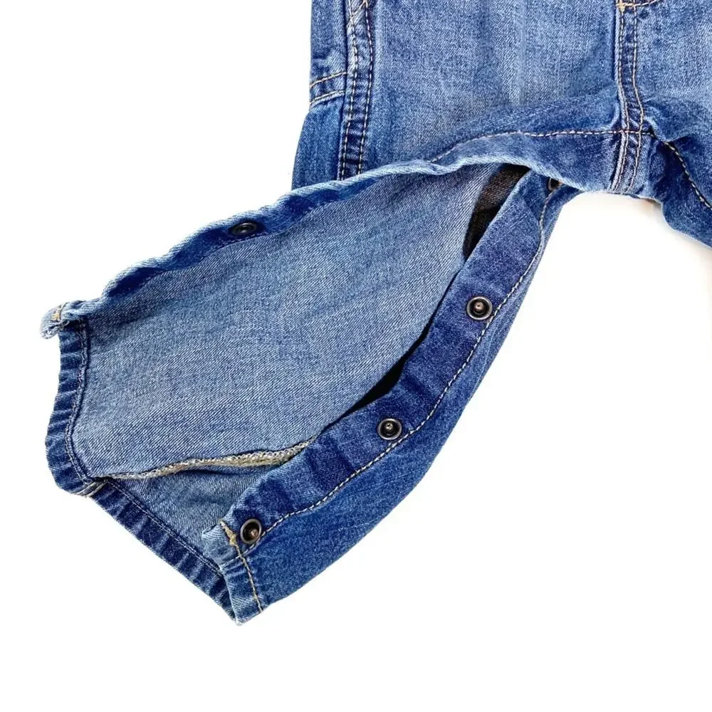 Oshkosh B’gosh Jean Overalls Size 12MO